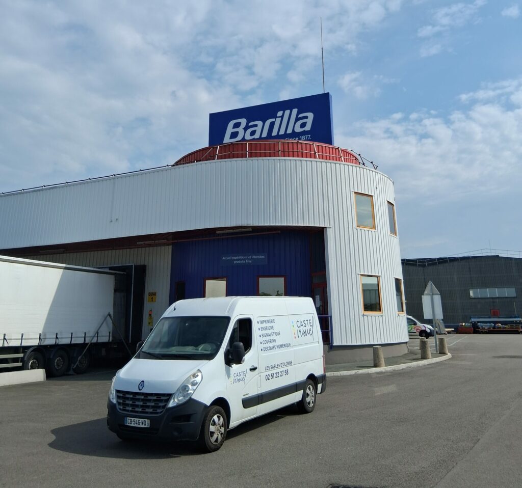 Remplacement de l’enseigne Barilla