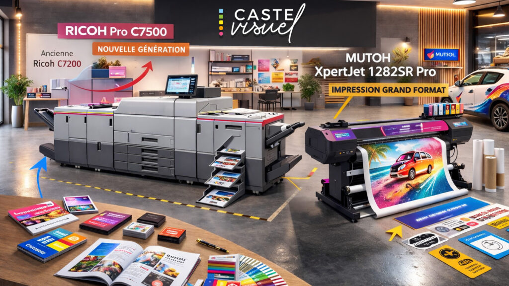 Impression : Castel Visuel passe à la vitesse supérieure !