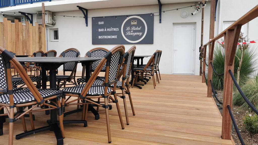 Le Bistrot de Bourgenay - enseigne lumineuse - Castel Visuel